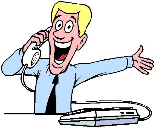 clipart person on phone - photo #29